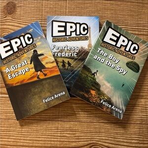Epic Historic Adventures Series Fearless Frederic, Boy & Spy, Great Escape